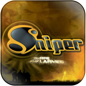 Sniper Du Rire Aux Larmes Album Cover Sticker