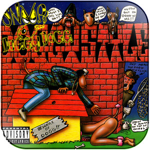 Snoop Dogg Doggystyle-1 Album Cover Sticker Snoop Dogg Doggystyle-1 Album Cover Sticker