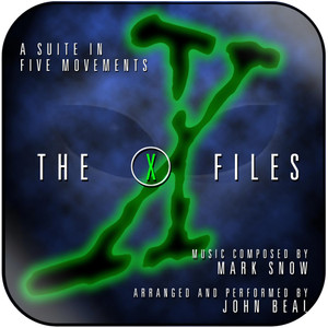Mark Snow The X Files A Suite In Five Movements Album Cover Sticker