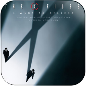 Mark Snow The X Files I Want To Believe-1 Album Cover Sticker Mark Snow The X Files I Want To Believe-1 Album Cover Sticker