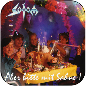 Sodom Aber Bitte Mit Sahne Album Cover Sticker