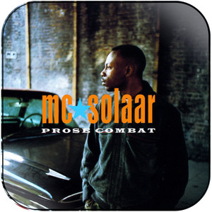 MC Solaar Prose Combat Album Cover Sticker MC Solaar Prose Combat Album Cover Sticker