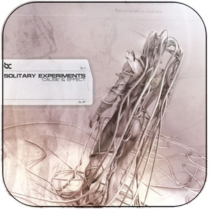 Solitary Experiments Cause Effect Album Cover Sticker Solitary Experiments Cause Effect Album Cover Sticker