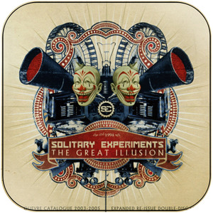 Solitary Experiments The Great Illusion Album Cover Sticker Solitary Experiments The Great Illusion Album Cover Sticker