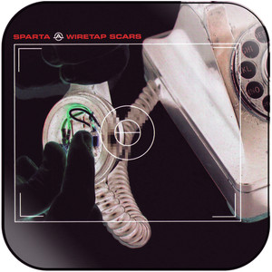 Sparta Wiretap Scars Album Cover Sticker Sparta Wiretap Scars Album Cover Sticker