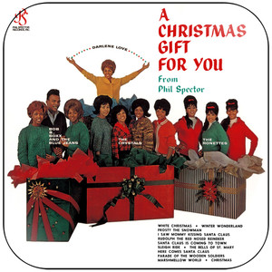 Phil Spector A Christmas Gift For You From Phil Spector Album Cover Sticker Phil Spector A Christmas Gift For You From Phil Spector Album Cover Sticker