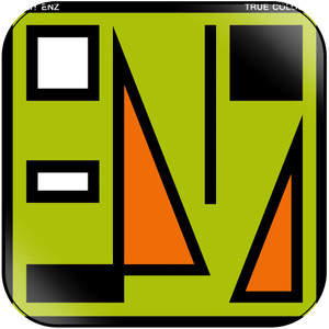 Split Enz True Colours-1 Album Cover Sticker Split Enz True Colours-1 Album Cover Sticker