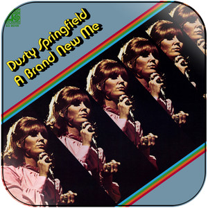 Dusty Springfield Brand New Me Album Cover Sticker Dusty Springfield Brand New Me Album Cover Sticker