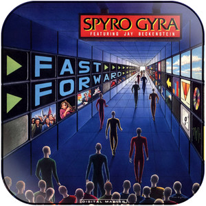 Spyro Gyra Fast Forward Album Cover Sticker