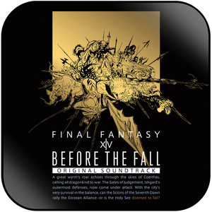 SQUARE ENIX MUSIC Before The Fall Final Fantasy Xiv Original Soundtrack Album Cover Sticker SQUARE ENIX MUSIC Before The Fall Final Fantasy Xiv Original Soundtrack Album Cover Sticker