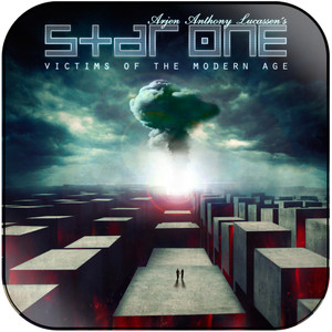 Star One Victims Of The Modern Age Album Cover Sticker