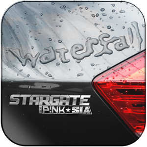 StarGate Waterfall Album Cover Sticker StarGate Waterfall Album Cover Sticker