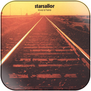 Starsailor Love Is Here Album Cover Sticker Starsailor Love Is Here Album Cover Sticker