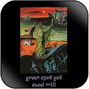 Steel Mill Green Eyed God Album Cover Sticker Steel Mill Green Eyed God Album Cover Sticker