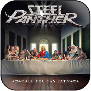 Steel Panther All You Can Eat Album Cover Sticker Steel Panther All You Can Eat Album Cover Sticker