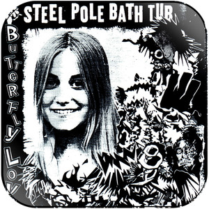 Steel Pole Bath Tub Butterfly Love Album Cover Sticker Steel Pole Bath Tub Butterfly Love Album Cover Sticker