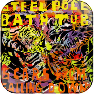 Steel Pole Bath Tub Scars From Falling Down-2 Album Cover Sticker Steel Pole Bath Tub Scars From Falling Down-2 Album Cover Sticker