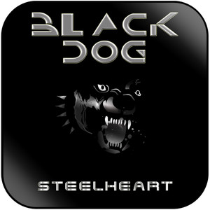 Steelheart Black Dog Album Cover Sticker Steelheart Black Dog Album Cover Sticker