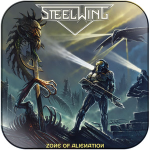 Steelwing Zone Of Alienation Album Cover Sticker Steelwing Zone Of Alienation Album Cover Sticker
