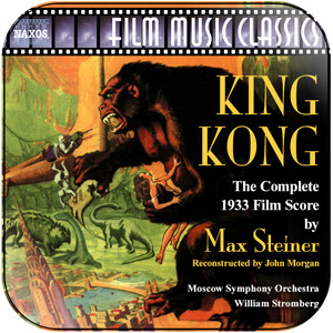 Max Steiner King Kong Album Cover Sticker Max Steiner King Kong Album Cover Sticker