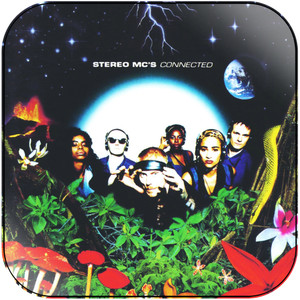 Stereo MCs Connected Album Cover Sticker Stereo MCs Connected Album Cover Sticker