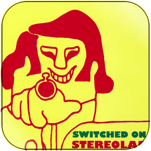 Stereolab Switched On Album Cover Sticker Stereolab Switched On Album Cover Sticker