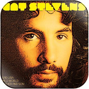 Cat Stevens Sad Lisa Album Cover Sticker Cat Stevens Sad Lisa Album Cover Sticker