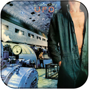 UFO Lights Out Album Cover Sticker Album Cover Sticker