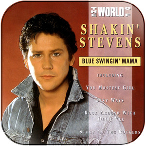Shakin Stevens The Epic Masters-6 Album Cover Sticker