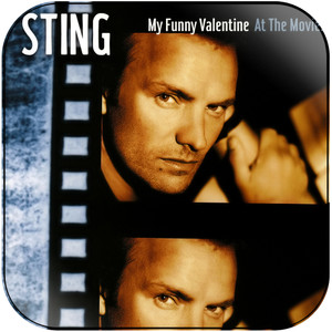 Sting At The Movies Album Cover Sticker Sting At The Movies Album Cover Sticker