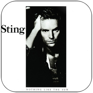 Sting Nothing Like The Sun Album Cover Sticker Sting Nothing Like The Sun Album Cover Sticker