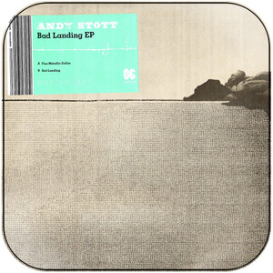 Andy Stott Bad Landing Album Cover Sticker Andy Stott Bad Landing Album Cover Sticker