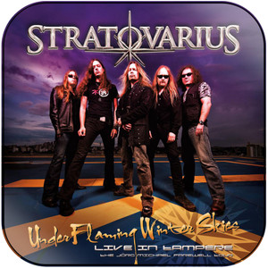 Stratovarius Under Flaming Winter Skies Live In Tampere Album Cover Sticker Stratovarius Under Flaming Winter Skies Live In Tampere Album Cover Sticker