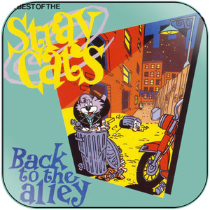 Stray Cats Back To The Alley The Best Of The Stray Cats Album Cover Sticker Stray Cats Back To The Alley The Best Of The Stray Cats Album Cover Sticker