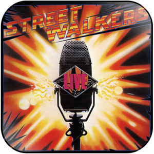 Streetwalkers Live Album Cover Sticker