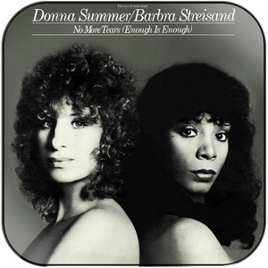 Barbra Streisand No More Tears Enough Is Enough Album Cover Sticker Barbra Streisand No More Tears Enough Is Enough Album Cover Sticker