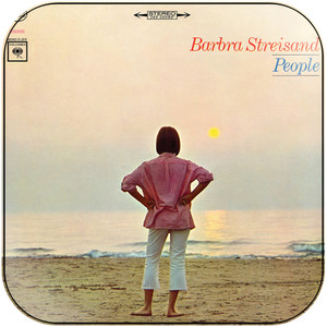 Barbra Streisand People Album Cover Sticker