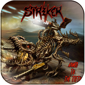 Striker Armed To The Teeth Album Cover Sticker Striker Armed To The Teeth Album Cover Sticker