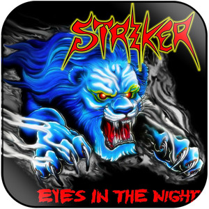 Striker Eyes In The Night Album Cover Sticker