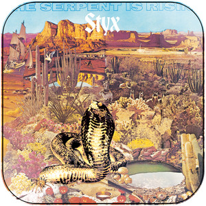 Styx The Serpent Is Rising Album Cover Sticker