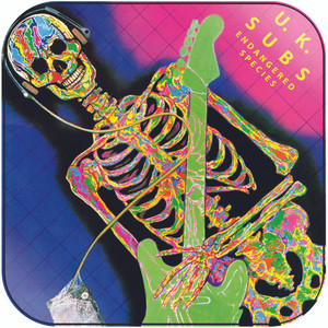 UK Subs Endangered Species Album Cover Sticker Album Cover Sticker