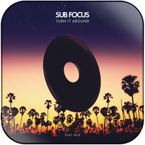 Sub Focus Turn It Around Album Cover Sticker Sub Focus Turn It Around Album Cover Sticker