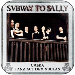 Subway to Sally Umbra Tanz Auf Dem Vulkan Album Cover Sticker Subway to Sally Umbra Tanz Auf Dem Vulkan Album Cover Sticker