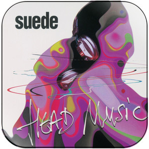 Suede Head Music Album Cover Sticker