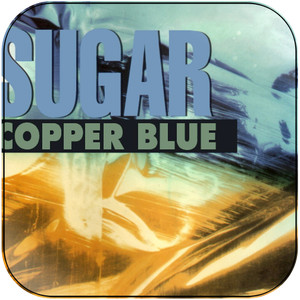 Sugar Copper Blue Album Cover T-Shirt Black
