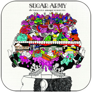 Sugar Army The Parallels Amongst Ourselves Album Cover Sticker Sugar Army The Parallels Amongst Ourselves Album Cover Sticker