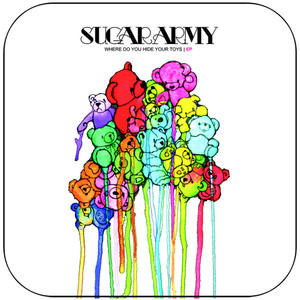 Sugar Army Where Do You Hide Your Toys Album Cover Sticker Sugar Army Where Do You Hide Your Toys Album Cover Sticker
