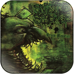 Suicide Silence Green Monster Album Cover Sticker Suicide Silence Green Monster Album Cover Sticker