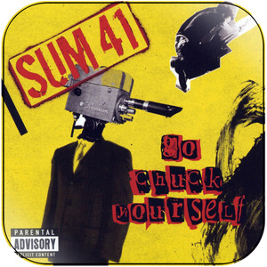 Sum 41 Go Chuck Yourself Album Cover Sticker Sum 41 Go Chuck Yourself Album Cover Sticker