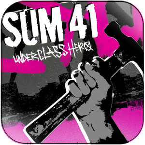 Sum 41 Underclass Hero-2 Album Cover Sticker Sum 41 Underclass Hero-2 Album Cover Sticker
